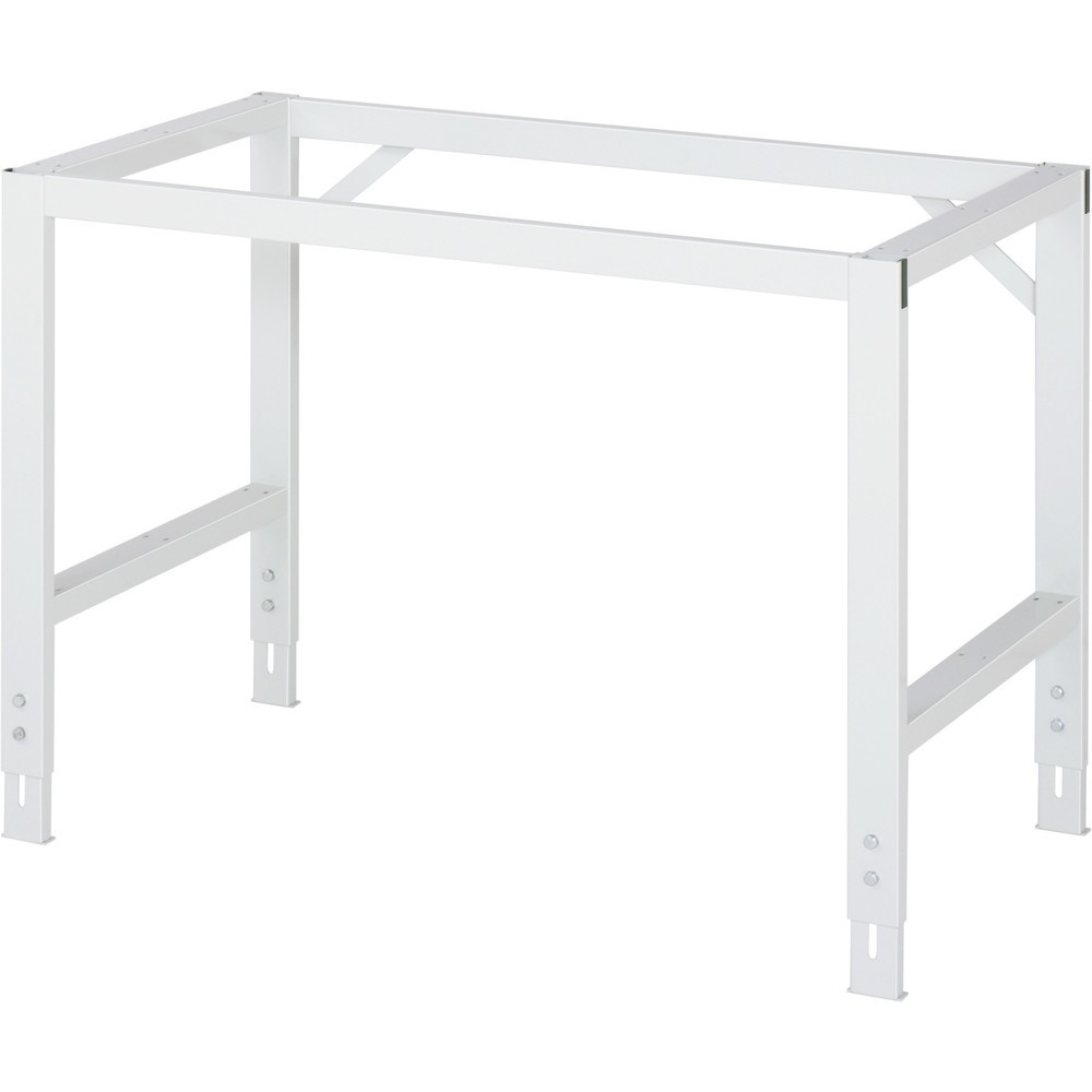 Productafbeelding nr. 2: In hoogte verstelbare, mobiele werktafel RAU serie TOM met legbord diepte 795 mm, hoogte 910-1.230 mm, bxd 1.250 x 1.000 mm, mdf werkblad