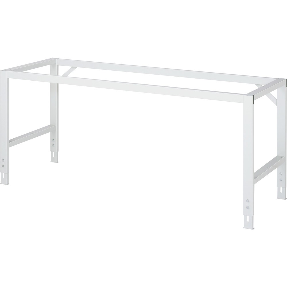 Productafbeelding nr. 2: In hoogte verstelbare, mobiele werktafel RAU serie TOM, hxbxd 760-1.080 x 2.500 x 800 mm, werkblad met melaminelaag