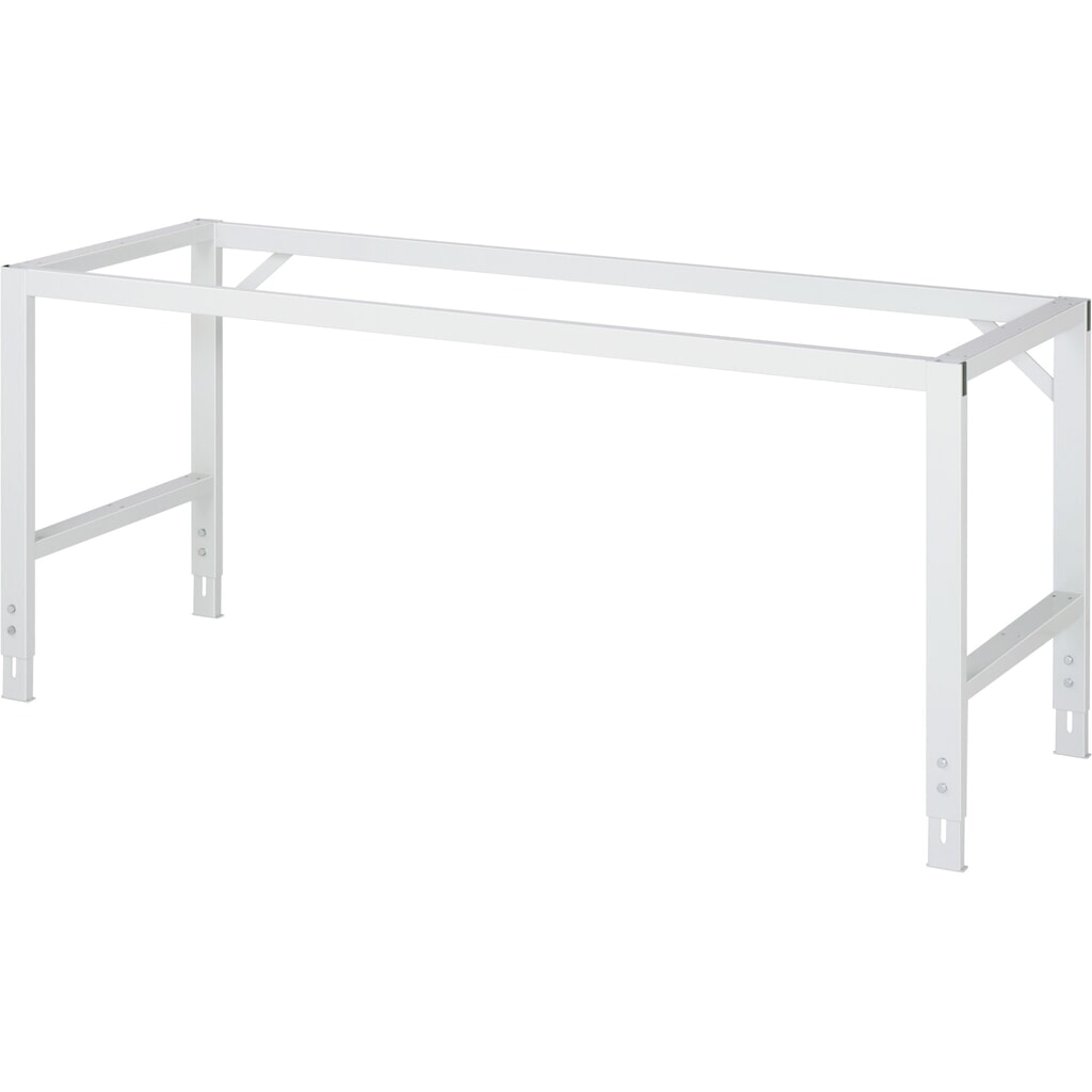 Productafbeelding nr. 2: Werkplaatsset RAU TOM 2-delig, met werktafel, hxbxd 760-1.080 x 2.500 x 1.000 mm, werkblad met melaminelaag, excl. rolcontainer met 2 lades, hxbxd 690 x 480 x 600 mm