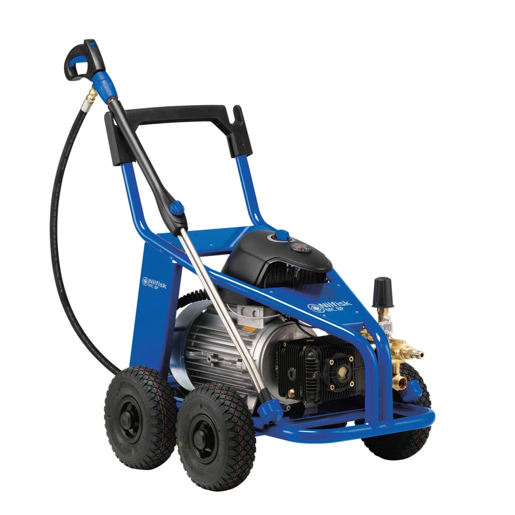 Industriële hogedrukreiniger Nilfisk® MC 8P-180/2100, koud water, mobiel Product afbeelding: Industriële hogedrukreiniger Nilfisk® MC 8P-180/2100, koud water, mobiel