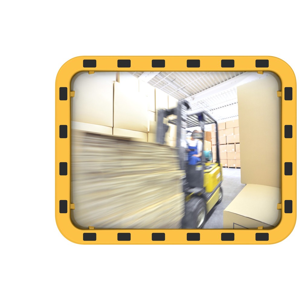 Productafbeelding nr. 1: Industriële spiegel EUvex, b x h 800 x 600 mm