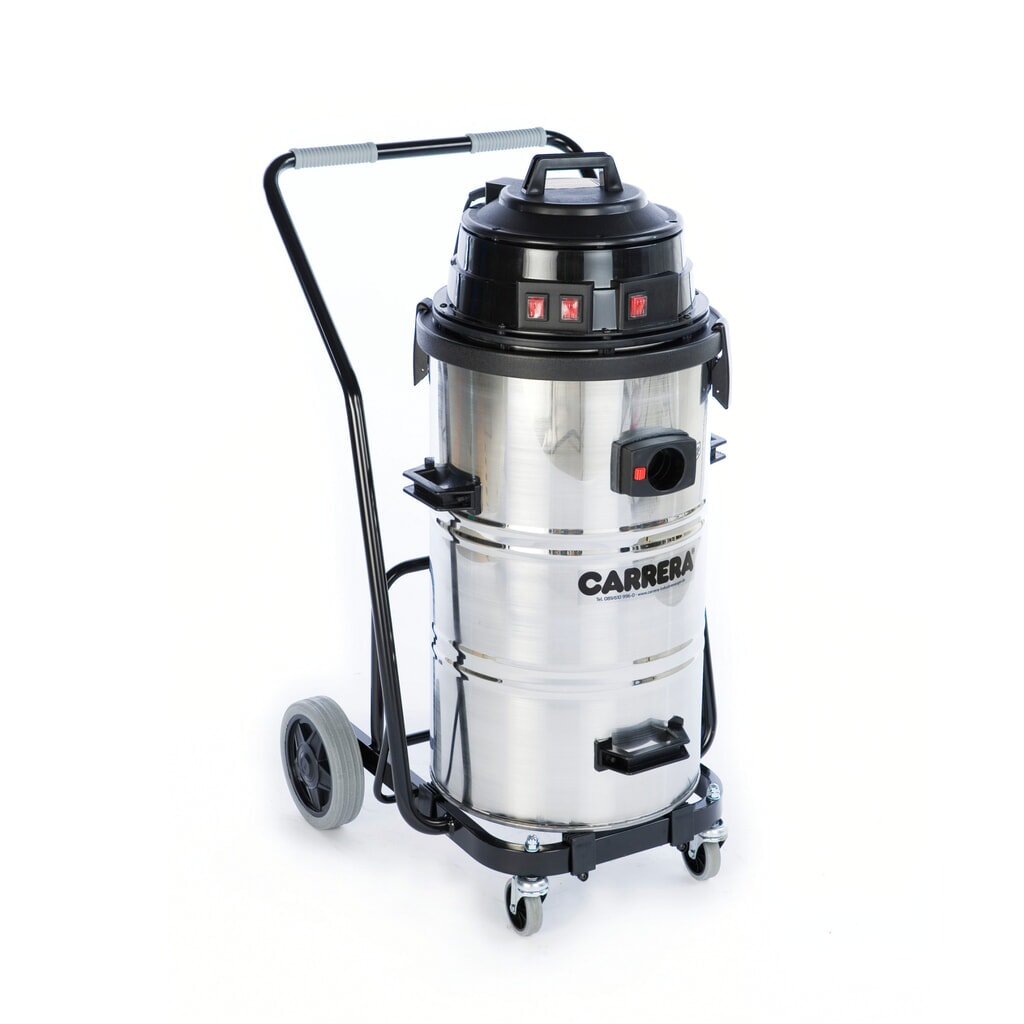 Product afbeelding: Industriële stofzuiger CARRERA® 90.03 K, kantelonderstel, nat + droog, 3.240 W, 77 l