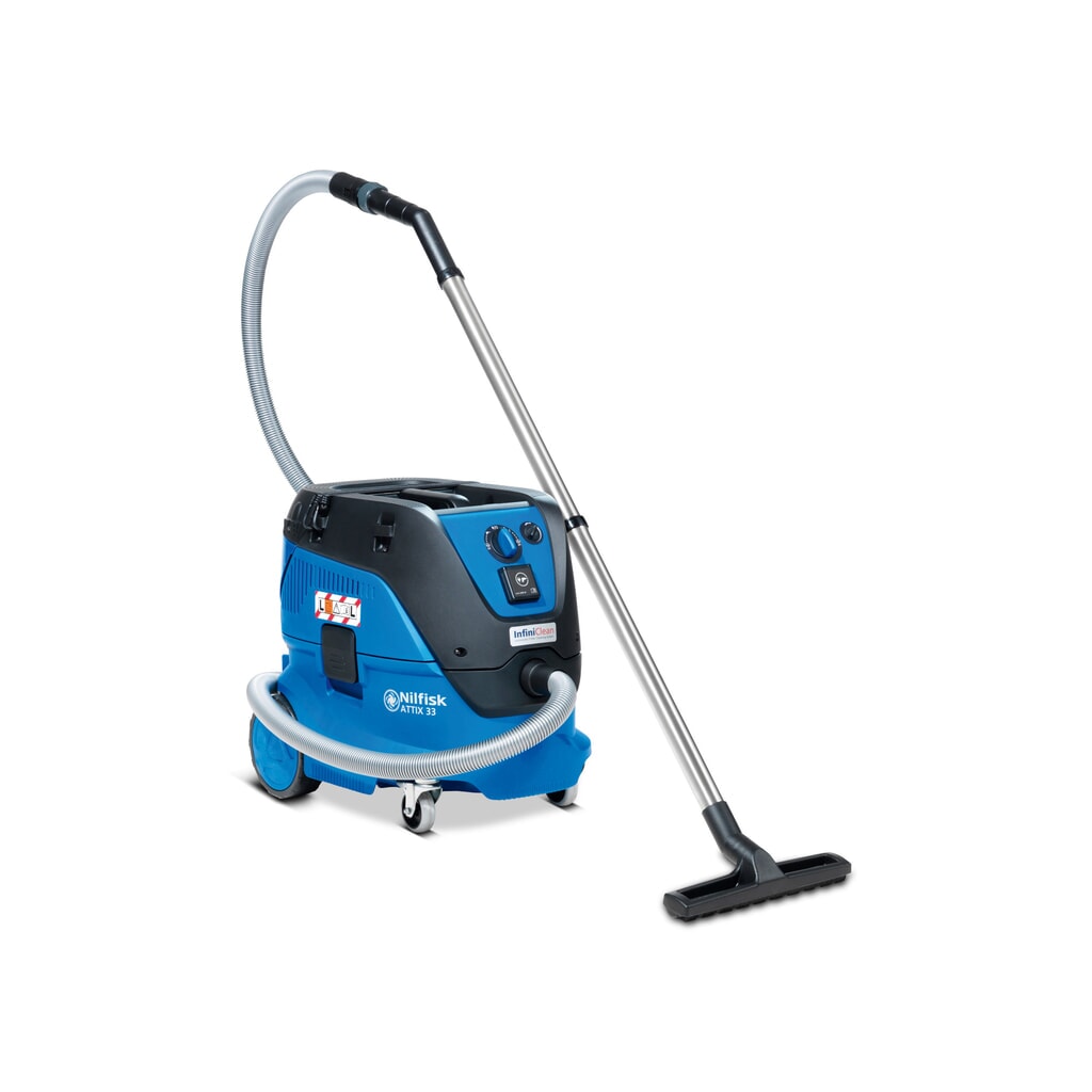 Industriële stofzuiger Nilfisk® ATTIX 33-2L IC, nat + droog Product afbeelding: Industriële stofzuiger Nilfisk® ATTIX 33-2L IC, nat + droog