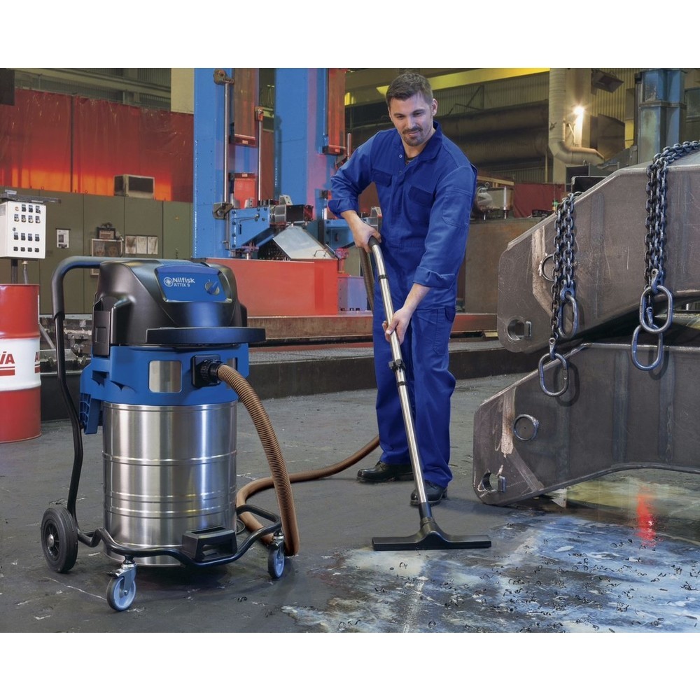 Productafbeelding nr. 3: Industriële stofzuiger Nilfisk® ATTIX 961-01 PC, nat + droog, 2 x 1.500 W, 70 l