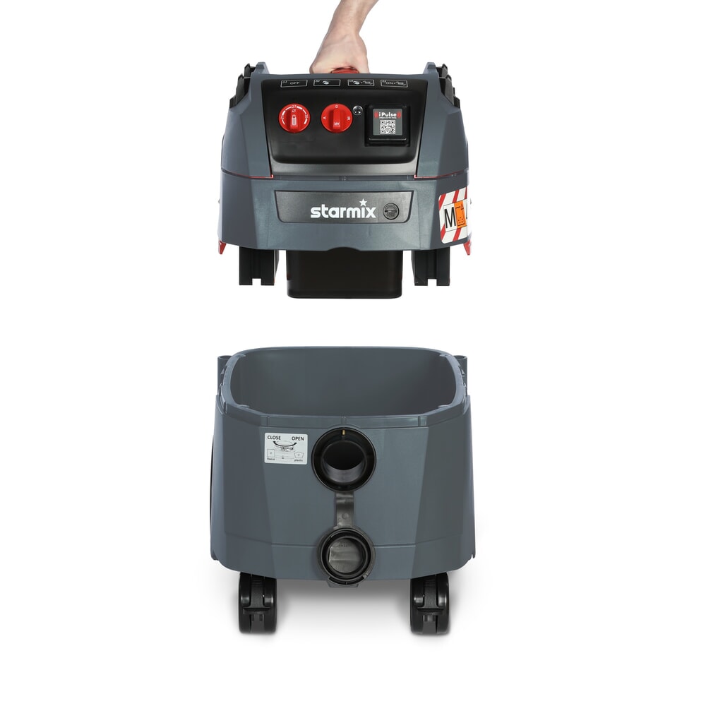 Productafbeelding nr. 7: Industriële stofzuiger starmix iPulse, stofklasse M, 1.600 W, 35 l