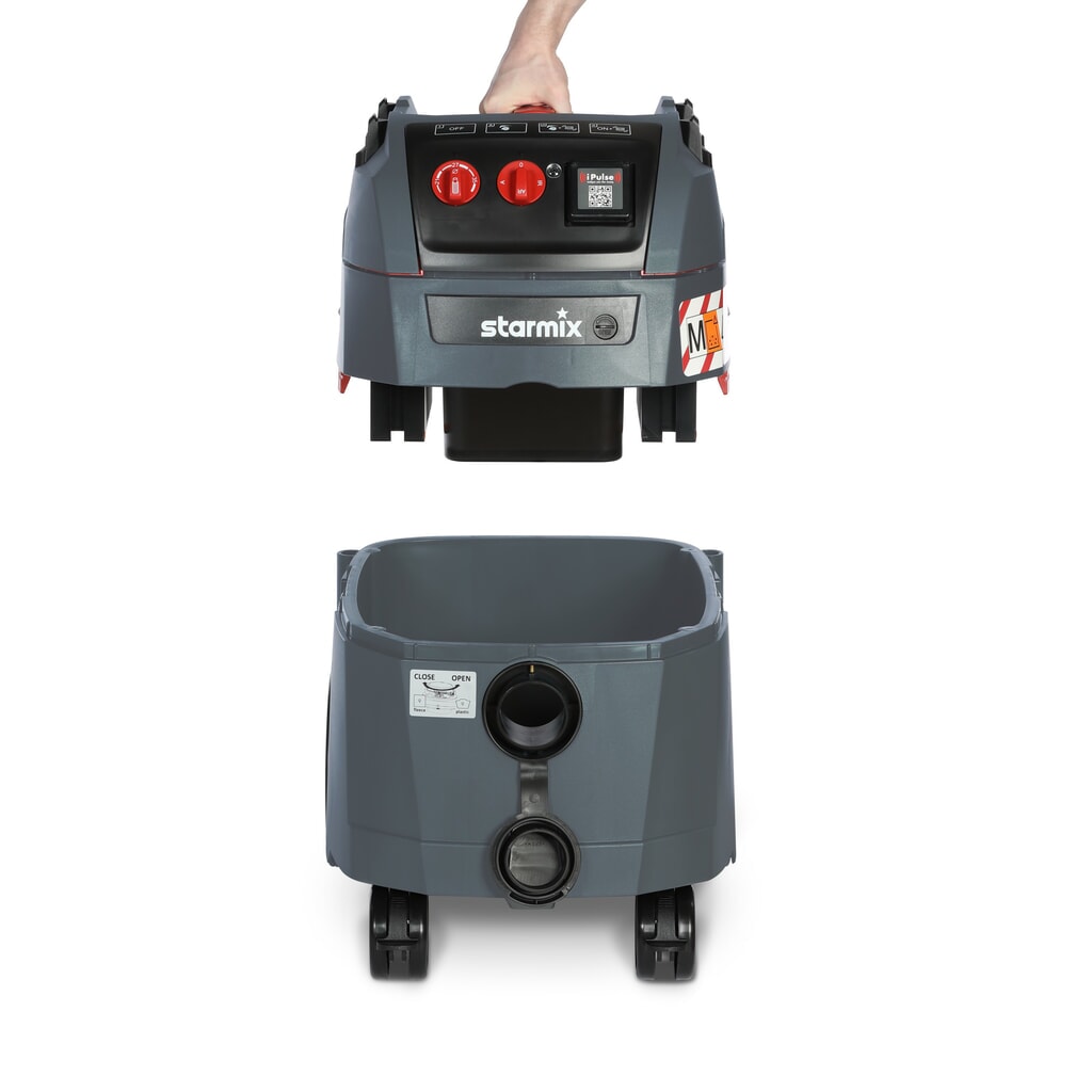 Industriële stofzuiger starmix iPulse, stofklasse M, 1.600 W, 35 l Productafbeelding nr. 7: Industriële stofzuiger starmix iPulse, stofklasse M, 1.600 W, 35 l