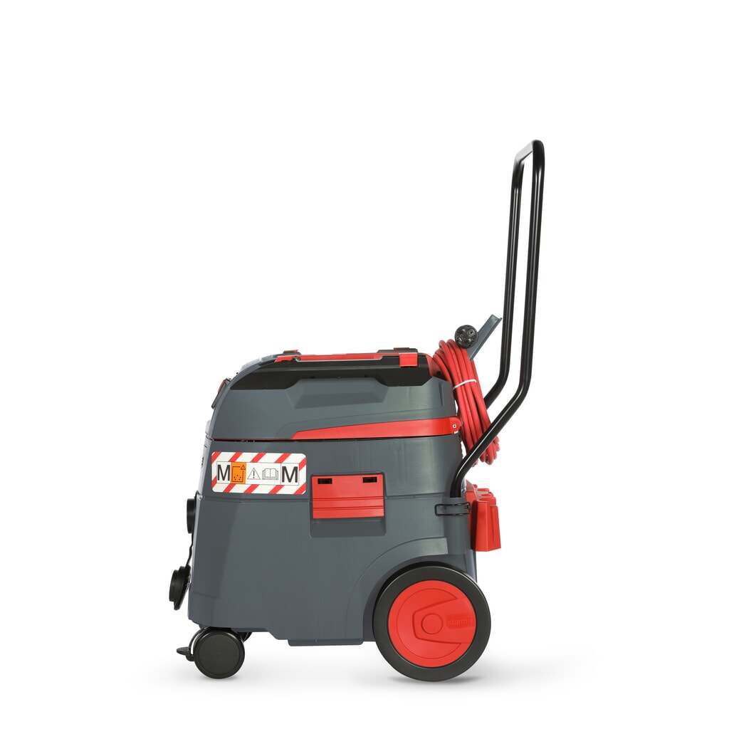 Industriële stofzuiger starmix iPulse, stofklasse M, kantelonderstel, 1.600 W, 35 l Productafbeelding nr. 2: Industriële stofzuiger starmix iPulse, stofklasse M, kantelonderstel, 1.600 W, 35 l
