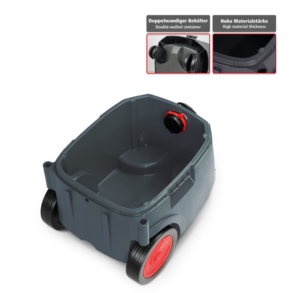 Productafbeelding nr. 3: Industriële stofzuiger starmix iPulse, stofklasse M, kantelonderstel, 1.600 W, 35 l