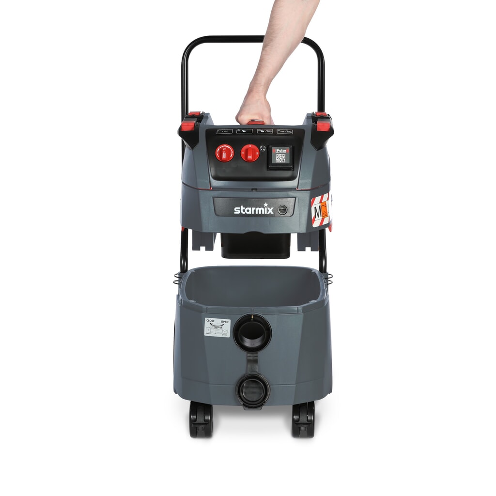 Productafbeelding nr. 7: Industriële stofzuiger starmix iPulse, stofklasse M, kantelonderstel, 1.600 W, 35 l