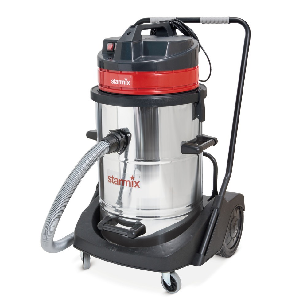 Product afbeelding: Industriële stofzuiger starmix Power, kantelonderstel, nat + droog, 2.400 W, 78 l