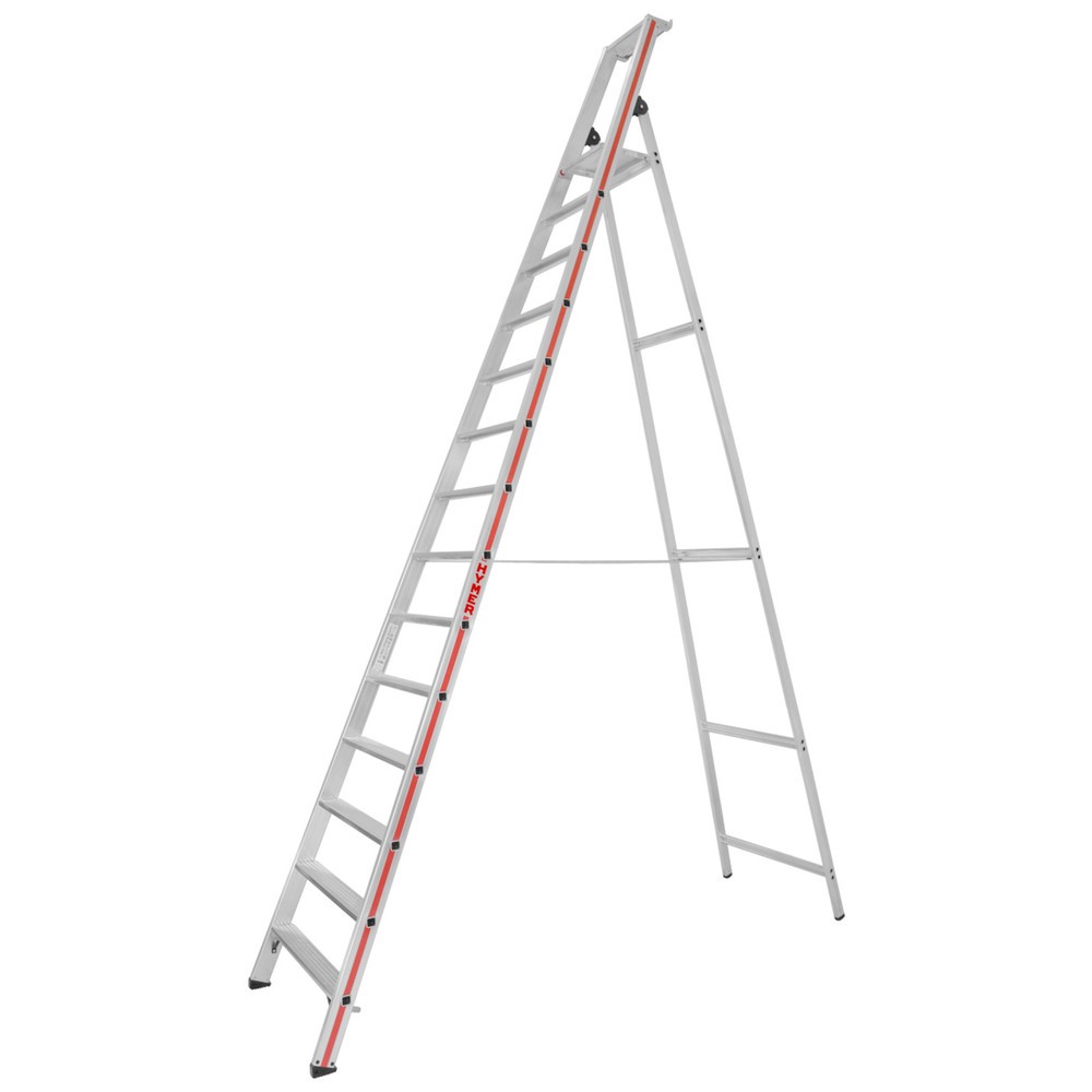 Industriële trapladder HYMER, 1-zijdig, stahoogte 3,25 m Productafbeelding nr. 1: Industriële trapladder HYMER, 1-zijdig, stahoogte 3,25 m