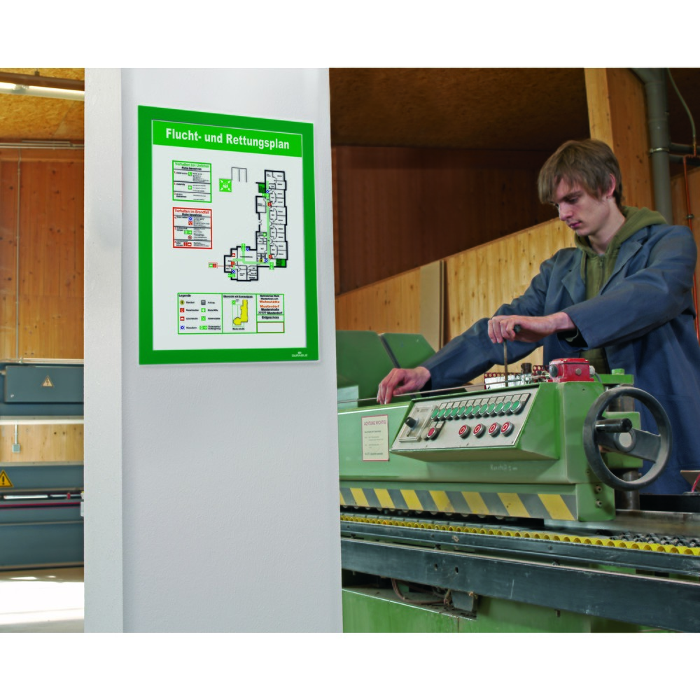 Productafbeelding nr. 6: Infoframe DURABLE DURAFRAME®, zelfklevend, DIN A4, groen