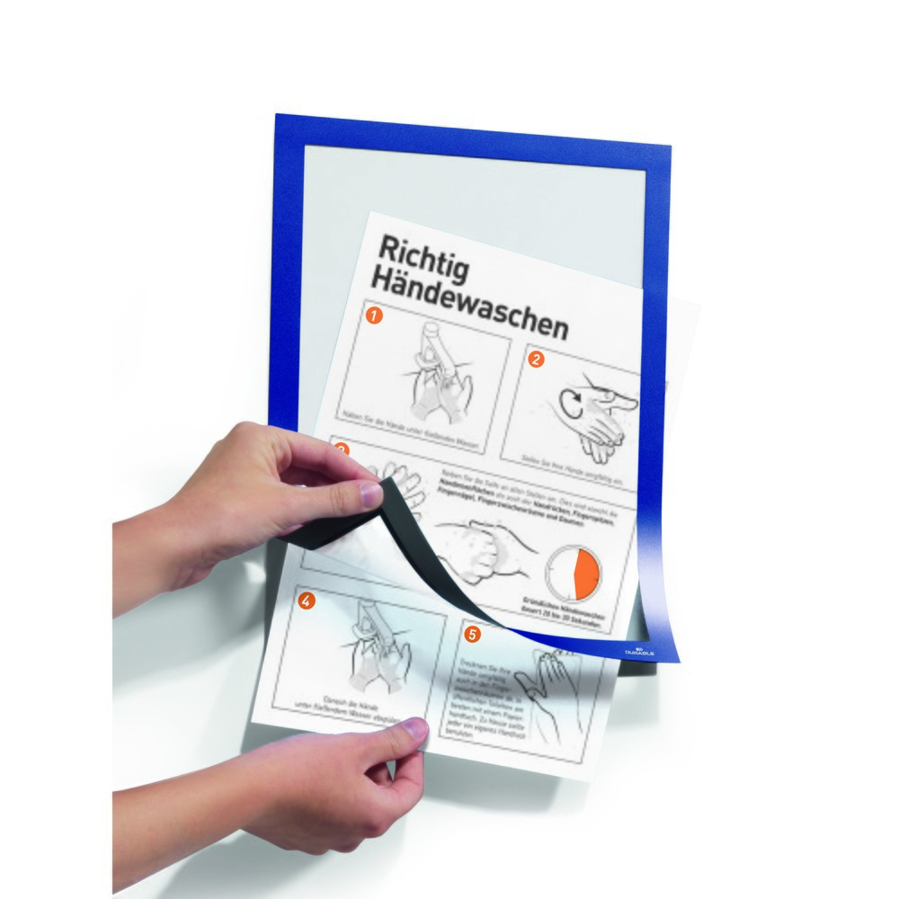 Productafbeelding nr. 8: Infoframe DURABLE DURAFRAME®, zelfklevend, DIN A4, donkerblauw