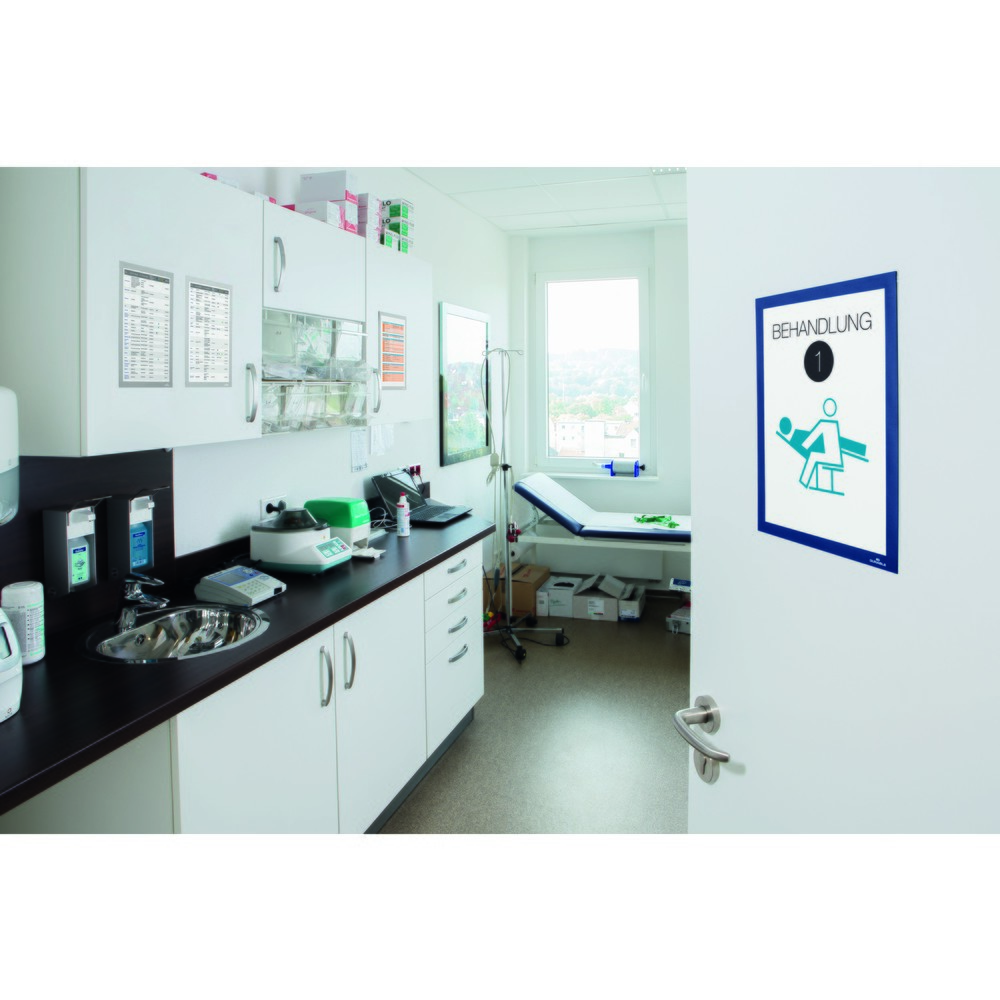 Productafbeelding nr. 10: Infoframe DURABLE DURAFRAME®, zelfklevend, DIN A4, donkerblauw