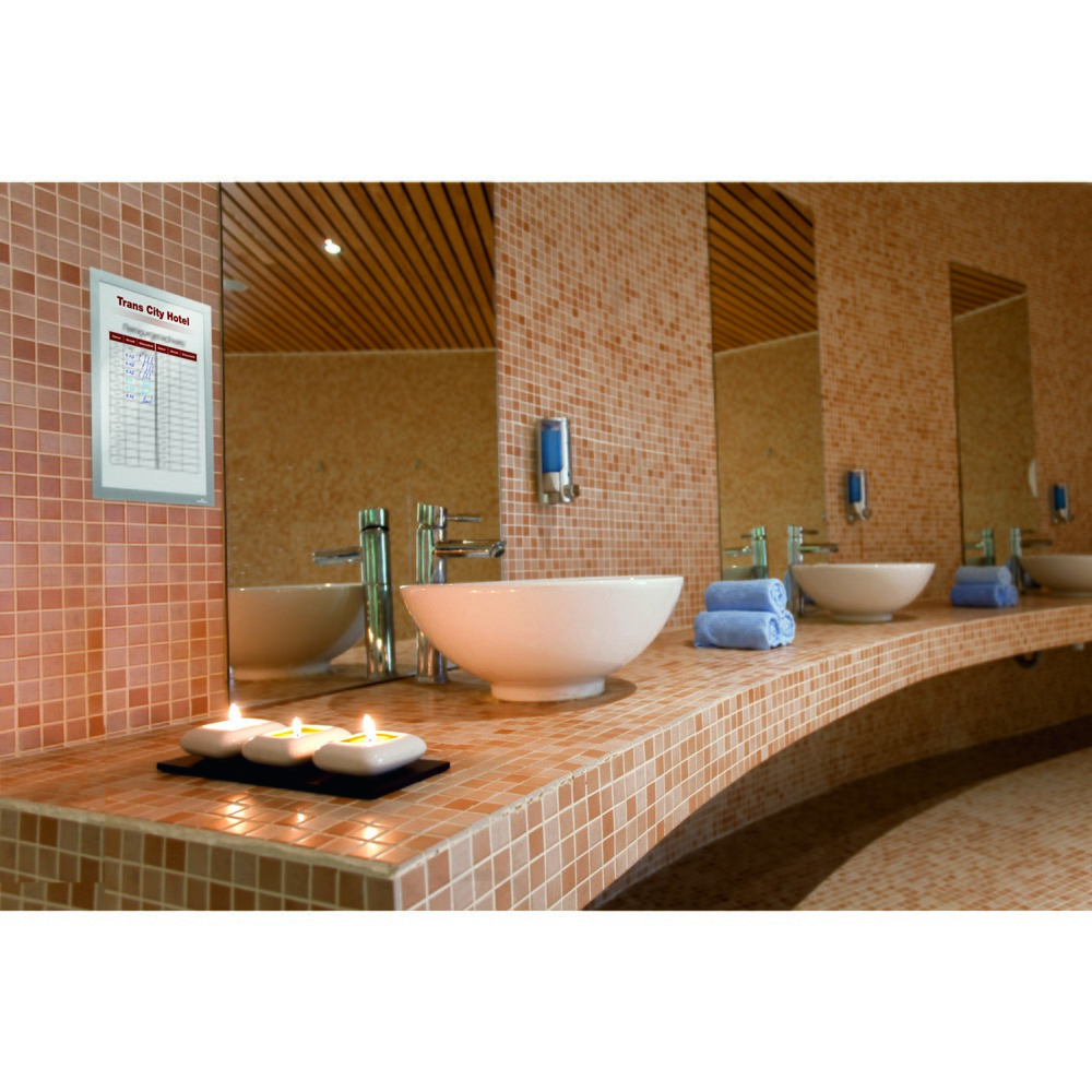 Productafbeelding nr. 7: Infoframe DURABLE DURAFRAME®, zelfklevend, DIN A4, metallisch zilver