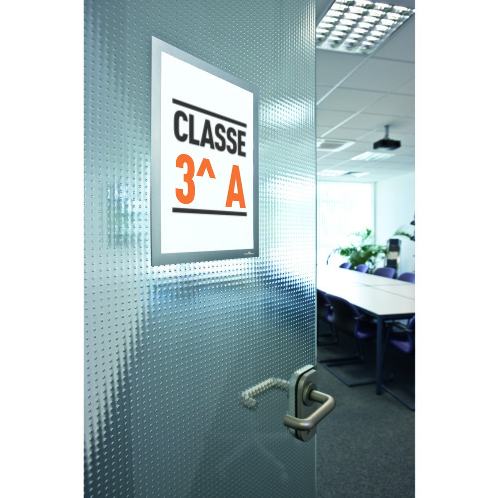Productafbeelding nr. 9: Infoframe DURABLE DURAFRAME®, zelfklevend, DIN A4, metallisch zilver