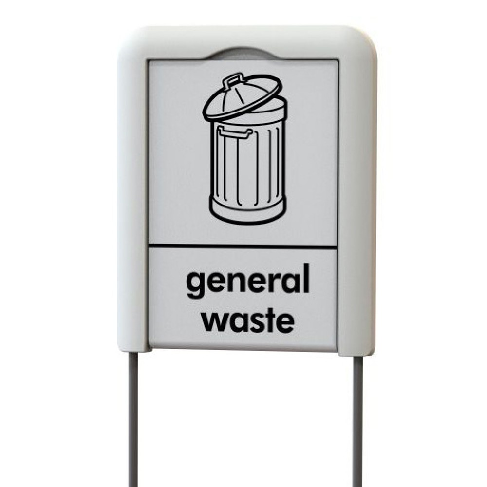 Product afbeelding: Informatiebord voor afvalbak ENVIROBIN Midi