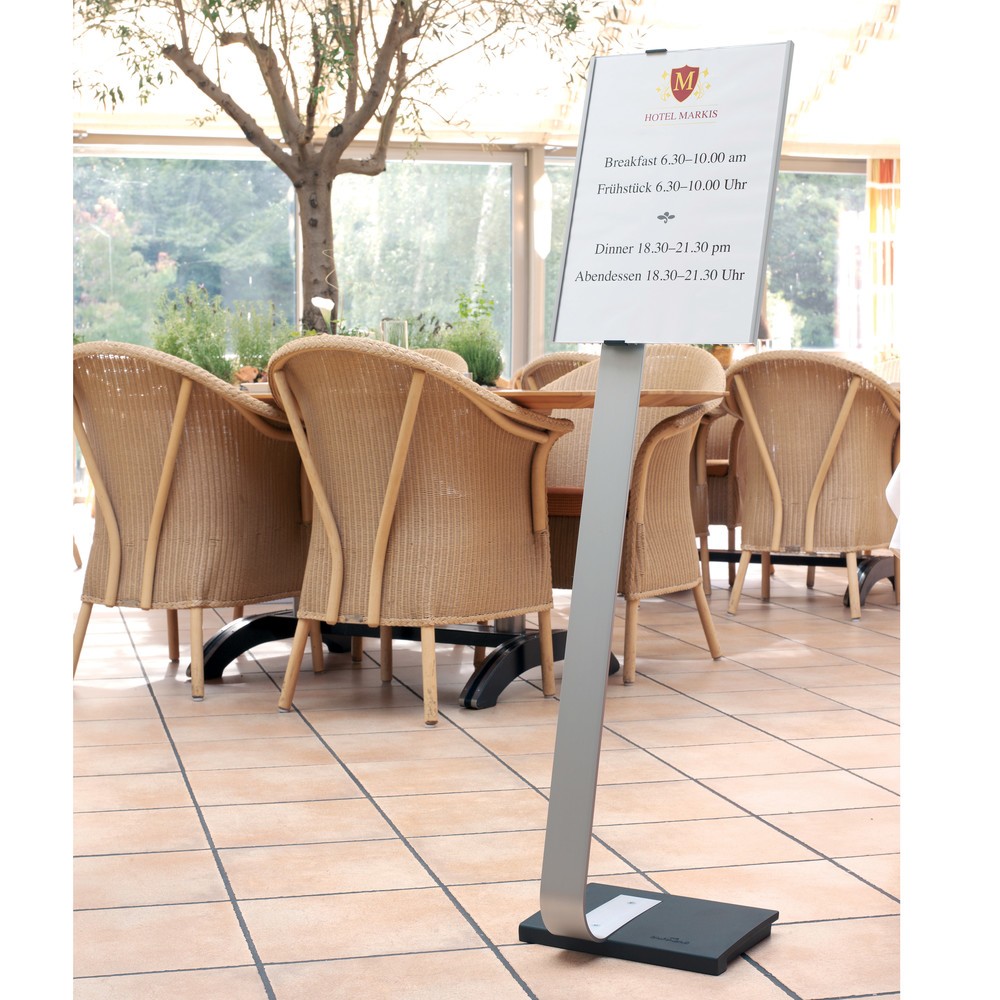 Productafbeelding nr. 2: Informatiestandaard DURABLE Info Sign met aluminium plaat, A3