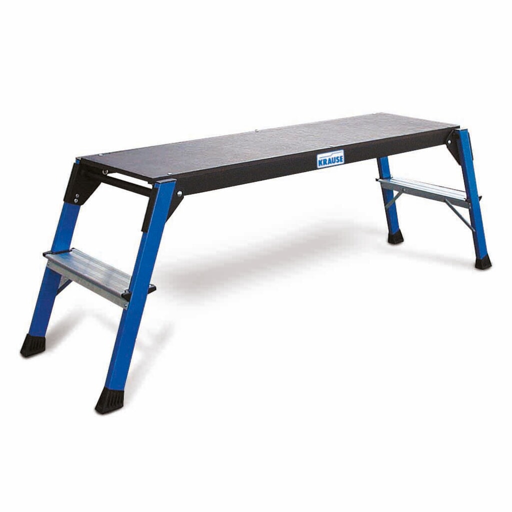 Inklapbaar werkplatform KRAUSE® uit aluminium, stahoogte 0,45 m Product afbeelding: Inklapbaar werkplatform KRAUSE® uit aluminium, stahoogte 0,45 m