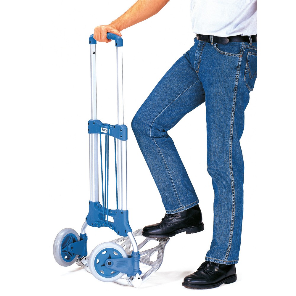 Productafbeelding nr. 3: Inklapbare aluminium steekwagen fetra®, draagvermogen 125 kg, steekplaat bxd 480 x 320 mm