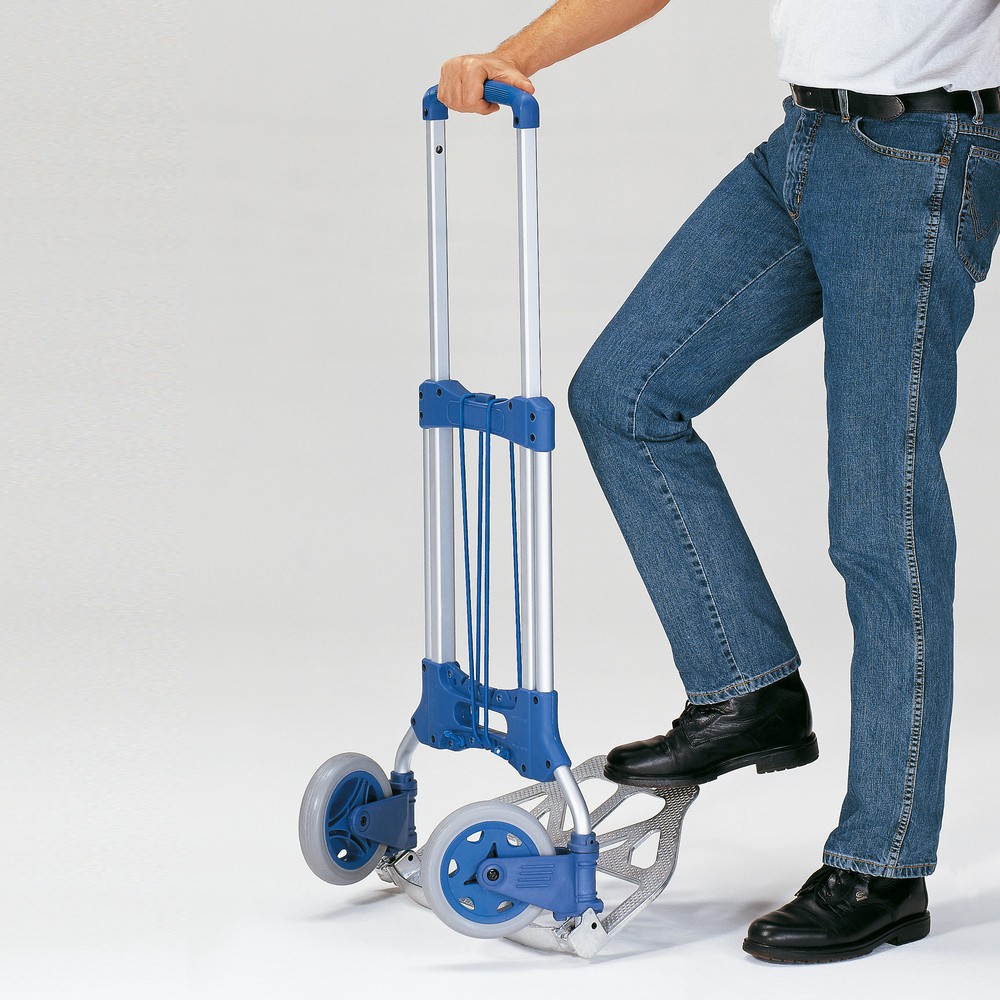 Productafbeelding nr. 7: Inklapbare aluminium steekwagen fetra®, draagvermogen 125 kg, steekplaat bxd 480 x 320 mm
