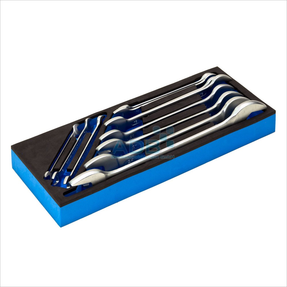 Product afbeelding: Inlegbak voor gereedschapswagen voor 11-delige set dubbele steeksleutels