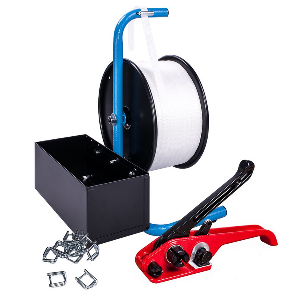 Product afbeelding: Instapset voor textielband omsnoering, verlijmde draadstructuurband, bandbreedte 16 mm