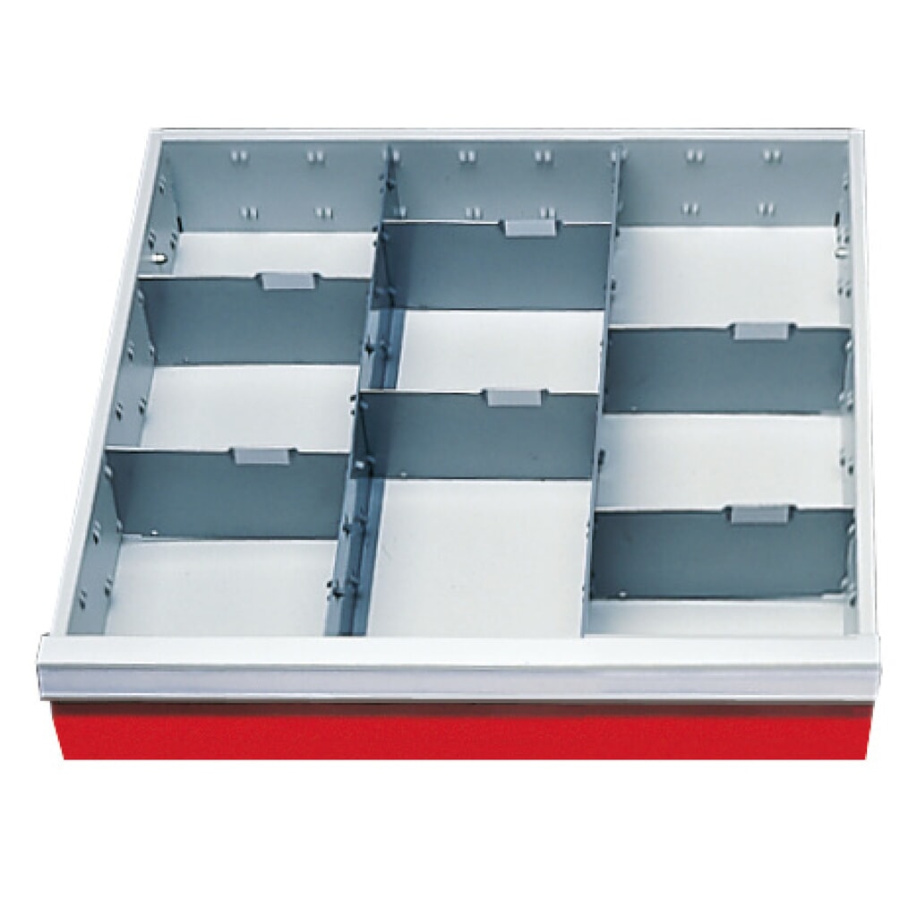 Product afbeelding: Inzetscheidingswand voor gereedschapswagen, voor fronthoogte 100 mm