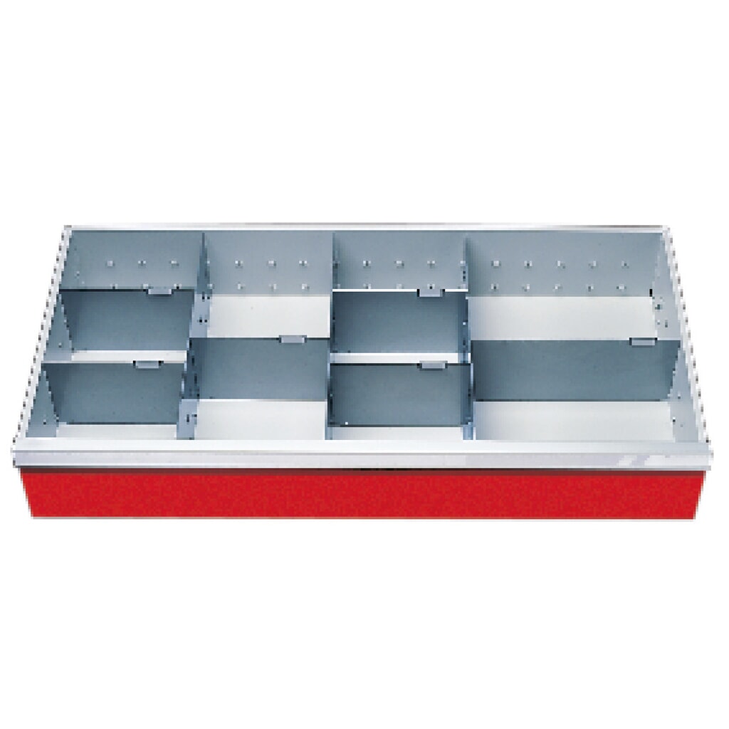 Inzetscheidingswand, breedte 980 mm, voor fronthoogte 150 mm Product afbeelding: Inzetscheidingswand, breedte 980 mm, voor fronthoogte 150 mm