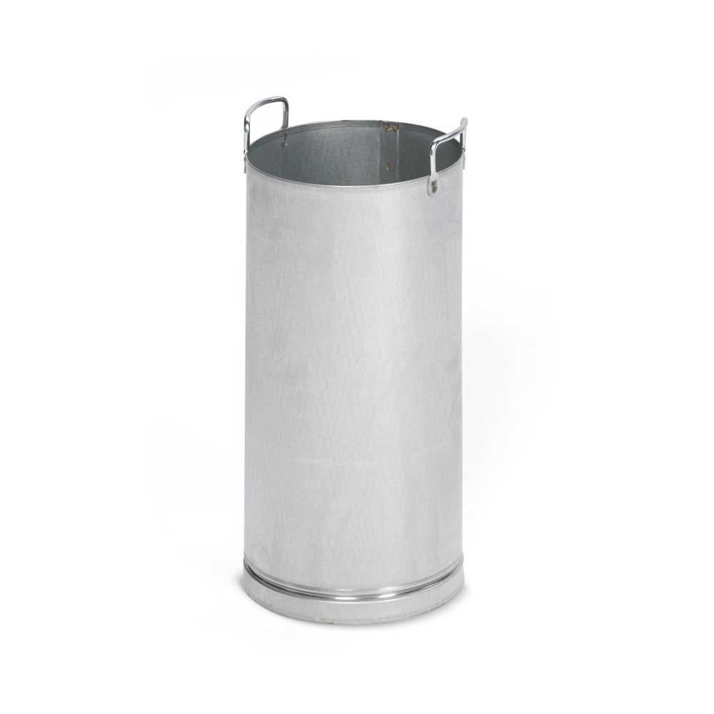 Product afbeelding: Inzetstuk voor staande asbak VAR®, Basic, verzinkt, 17 liter