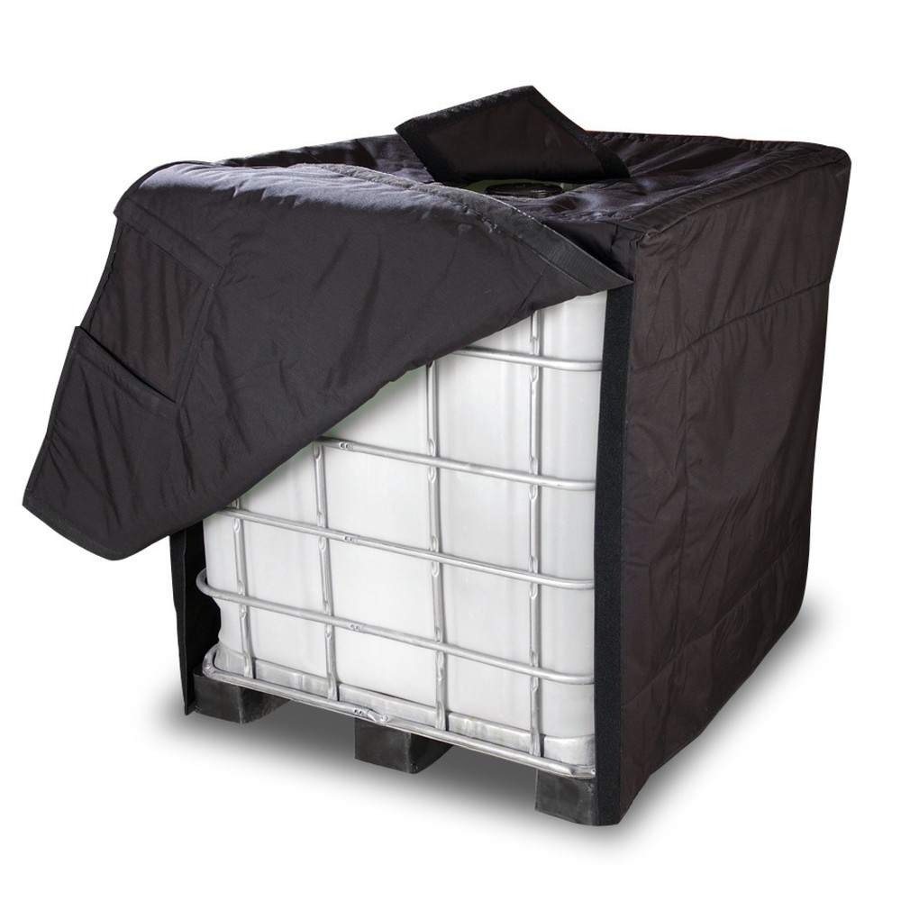 Product afbeelding: Isolatiehoes Kuhlmann Deluxe voor IBC's, met geïntegreerd deksel