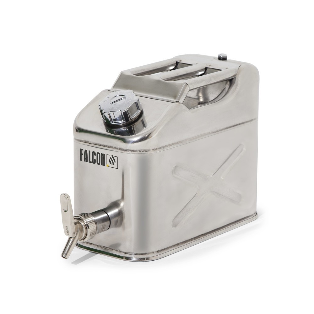 Productafbeelding nr. 1: Jerrycan, roestvrij staal, met aftapkraan, 10 l