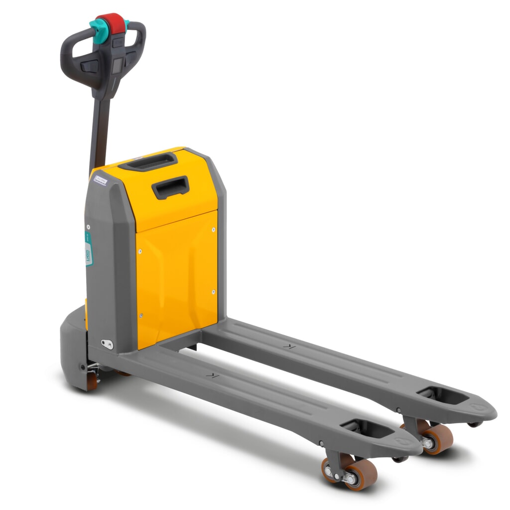 Product afbeelding: Jungheinrich elektrische transpallet AME 18, draagvermogen 1.800 kg, vorklengte 1.150 mm, tandemwielen