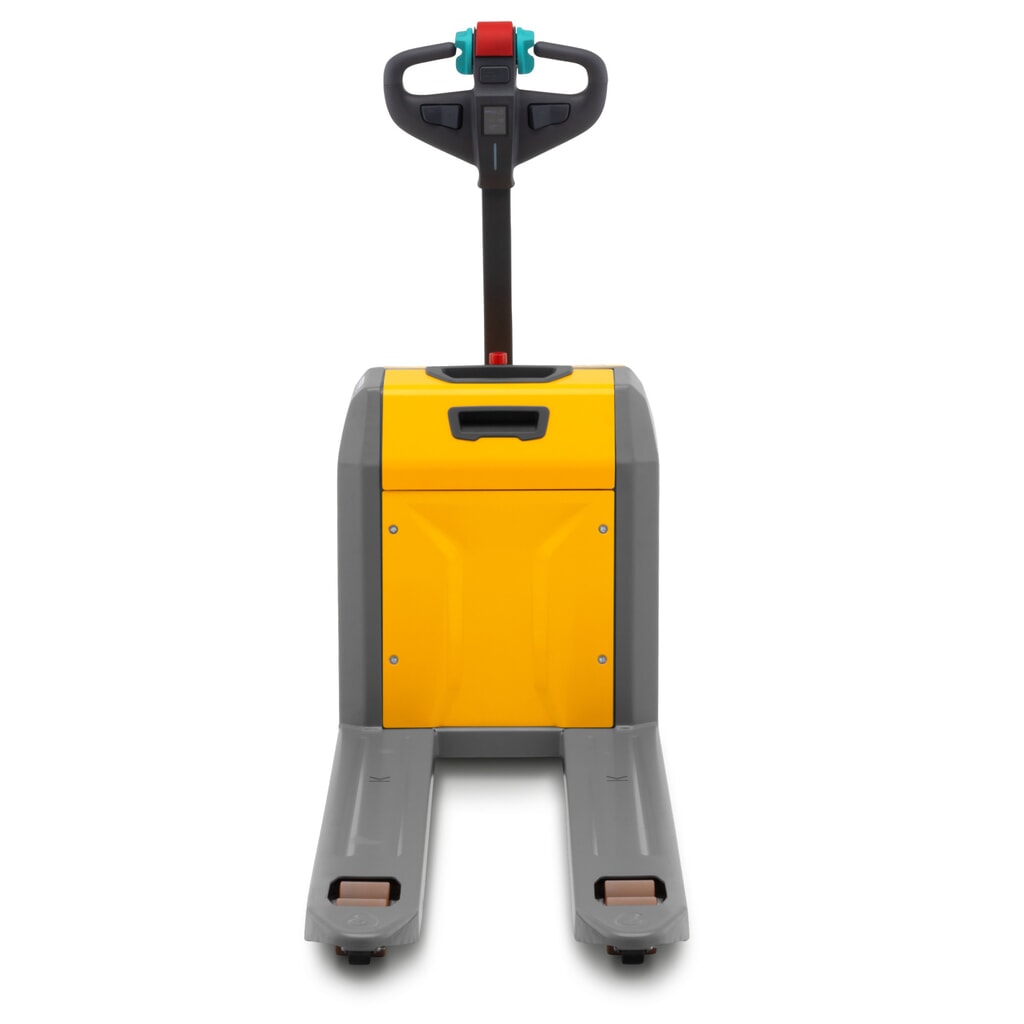 Jungheinrich elektrische palletwagen AME 18, draagvermogen 1.800 kg, vorklengte 1.150 mm, speciale vorkbreedte 670 mm, tandemwielen Productafbeelding nr. 3: Jungheinrich elektrische palletwagen AME 18, draagvermogen 1.800 kg, vorklengte 1.150 mm, speciale vorkbreedte 670 mm, tandemwielen