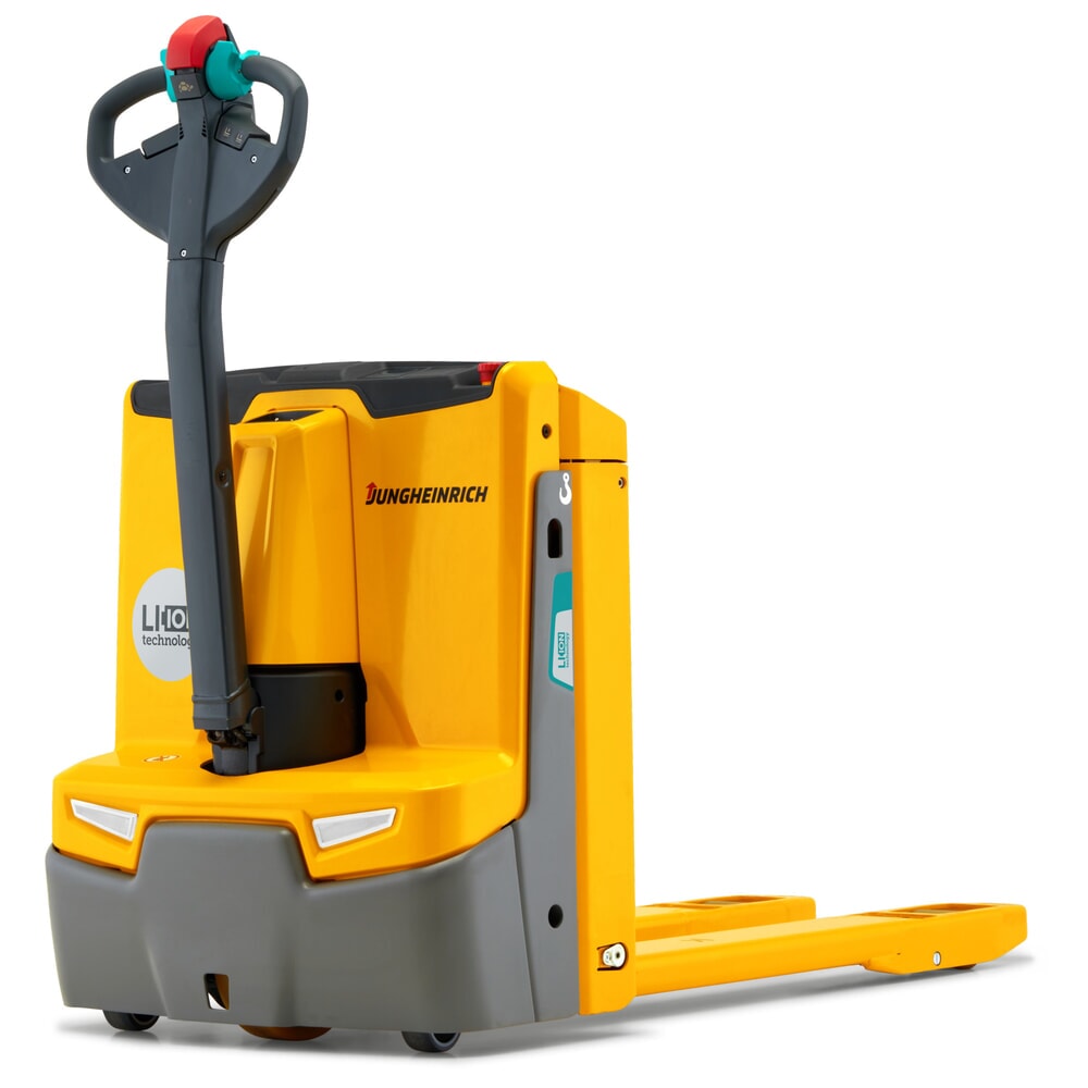 Product afbeelding: Elektrische palletwagen Jungheinrich EJE 116i, draagvermogen 1.600 kg, vorklengte 1.150 mm