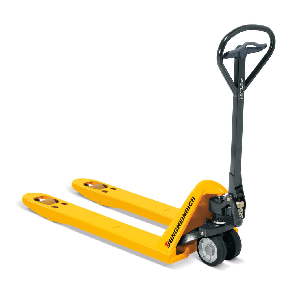 Product afbeelding: Handpalletwagen Jungheinrich AM 22 met snelhef, draagvermogen 2.200 kg, vorklengte 1.150 mm, nylon