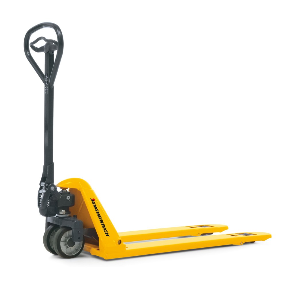 Product afbeelding: Jungheinrich Handpalletwagen met lage bodem AM 15l, VL 795 mm, massief rubber/nylon, tandem wielen