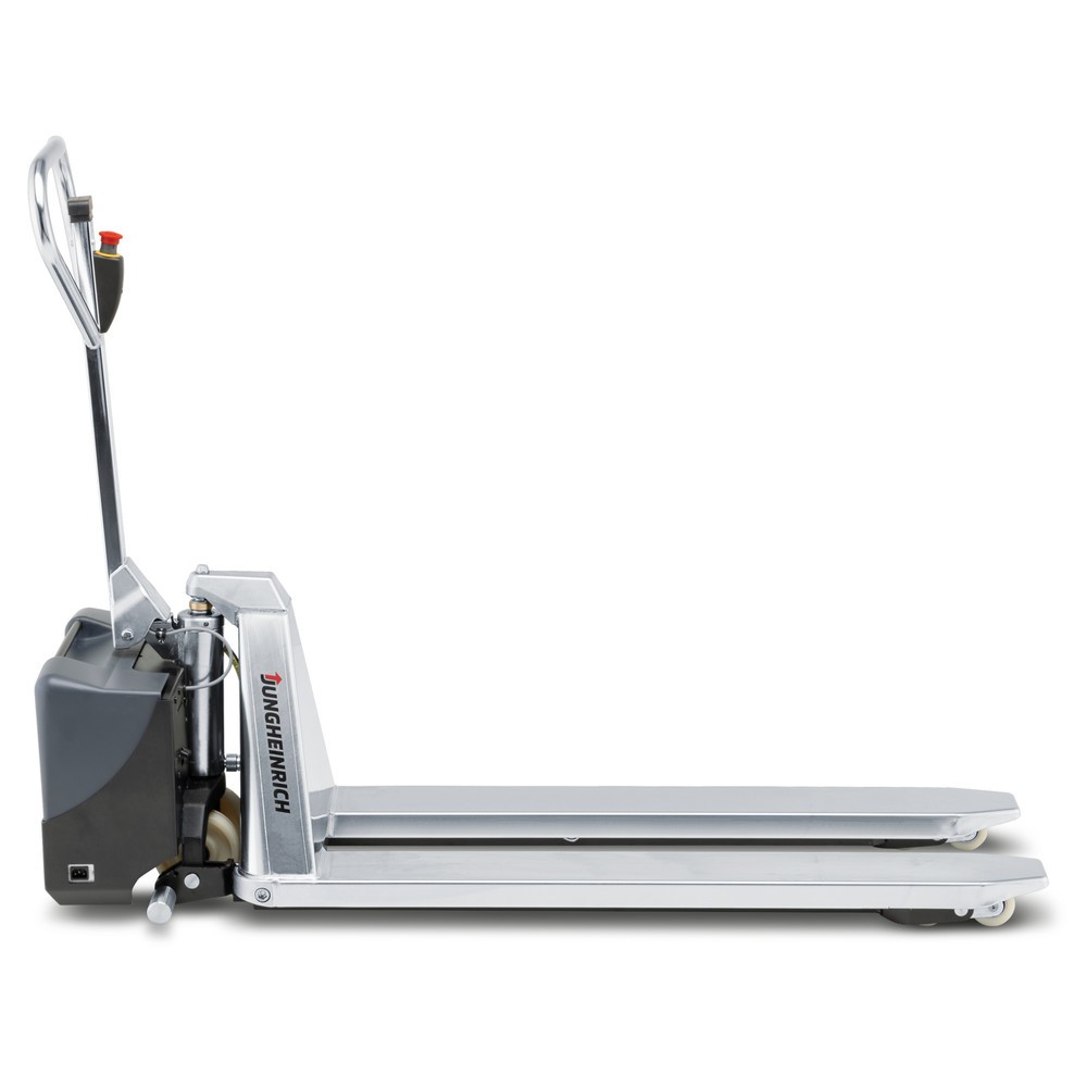 Productafbeelding nr. 3: Jungheinrich Roestvrijstalen schaarhefwagen AMX I15e, capaciteit 1.500 kg, nylon