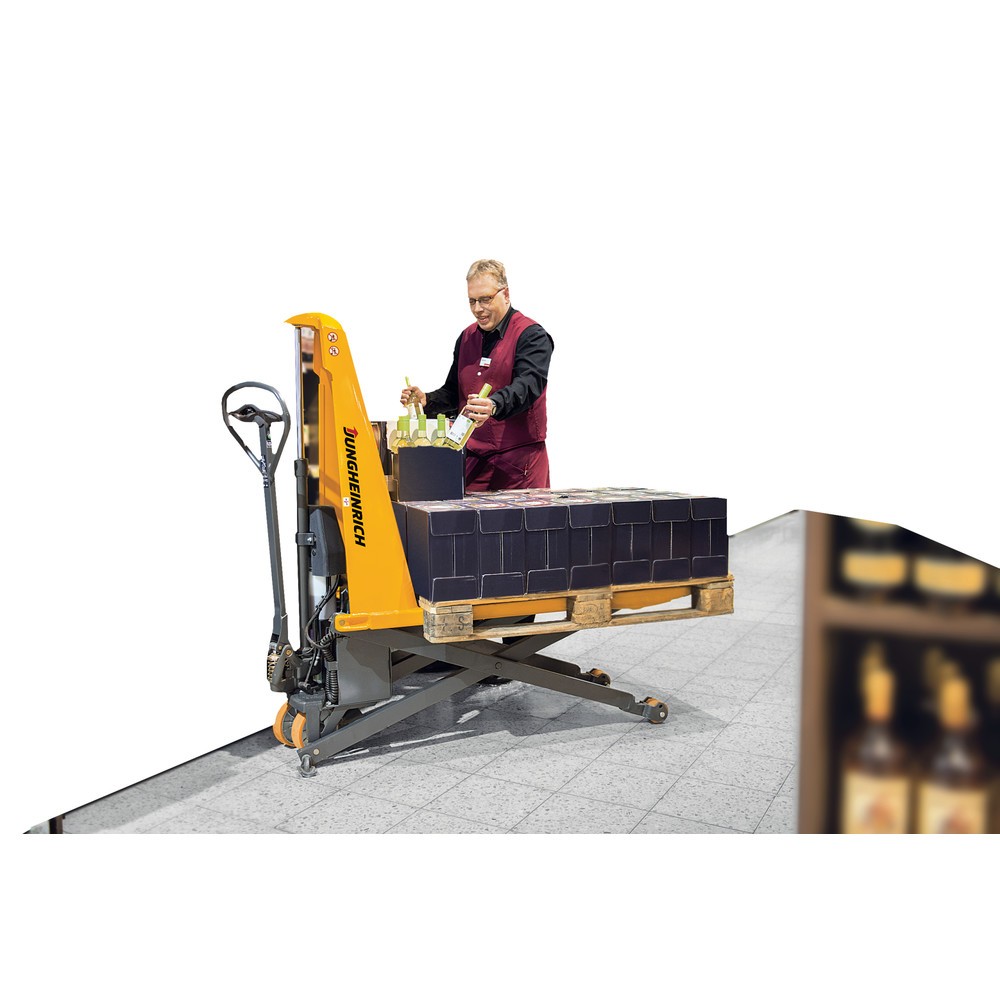 Productafbeelding nr. 5: Jungheinrich Schaarhefwagen AMX 10e, cap. 1.000 kg, nylon