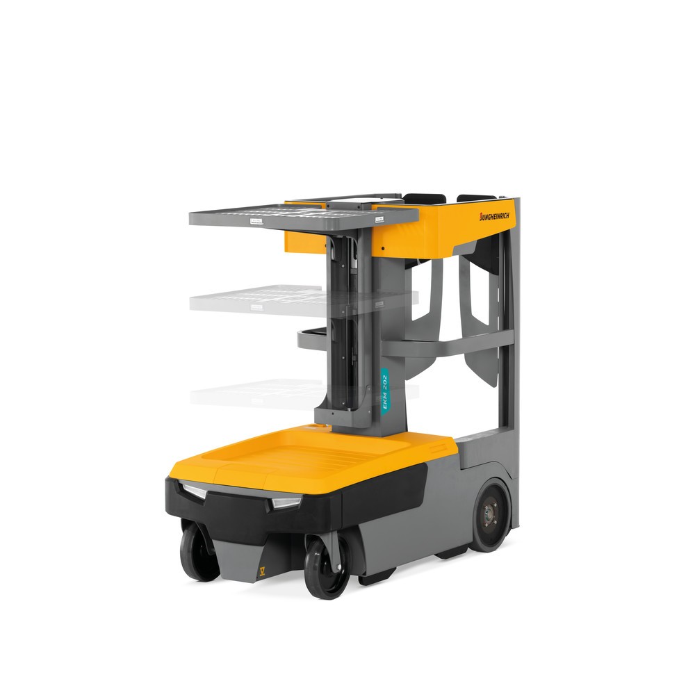 Productafbeelding nr. 6: Orderpicker voor kleine onderdelen Jungheinrich EKM 202, elektrische installatie, deurvergrendeling, waarschuwingstoon heffen / dalen, knipperlichten