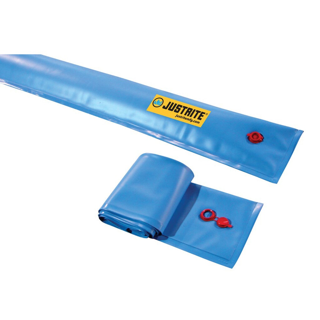 Justrite barrièredijk voor lekkages, lxb 1,5 x 0,2 m, ogen Product afbeelding: Justrite barrièredijk voor lekkages, lxb 1,5 x 0,2 m, ogen