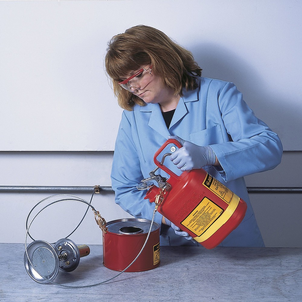 Productafbeelding nr. 3: Justrite HDPE-veiligheidsreservoir type I, rood, 4 liter