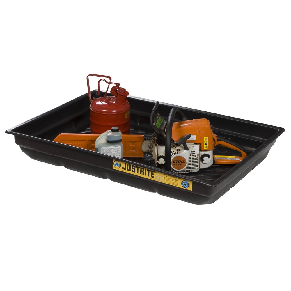 Productafbeelding nr. 2: Opvangbak Justrite, binnenmaten 121 x 58 cm, inhoud 75 l