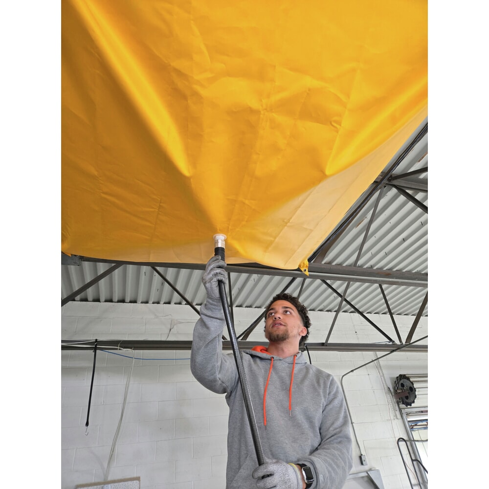 Productafbeelding nr. 3: Opvangzeil voor lekkages Justrite, lxb 1,5 x 1,5 m, magneten