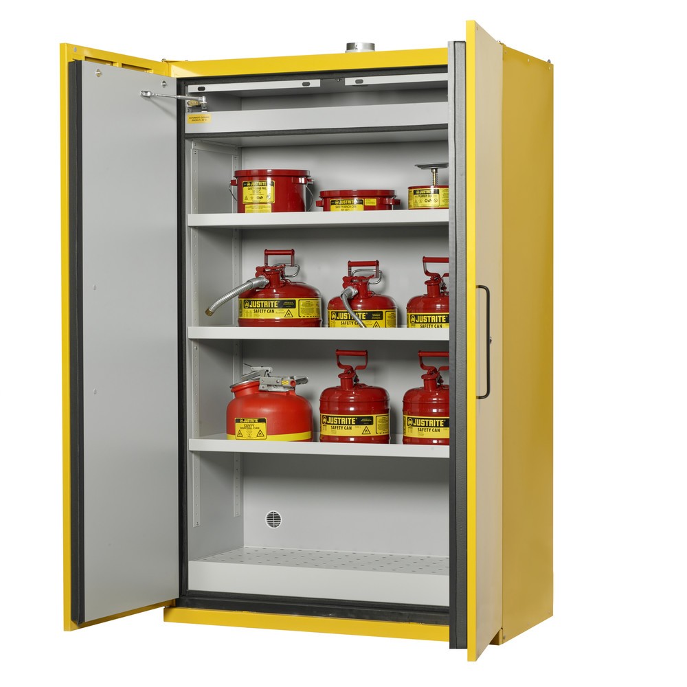 Productafbeelding nr. 5: Justrite® veiligheidskast EN F90, 2 vleugeldeuren