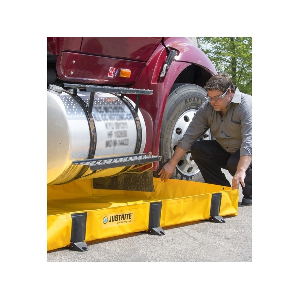 Product afbeelding: Justrite vouwbak QuickBerm® Lite, inhoud 1.204 l