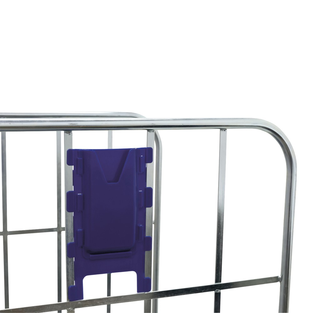 Product afbeelding: Kaartenhouder, blauw voor zijrooster