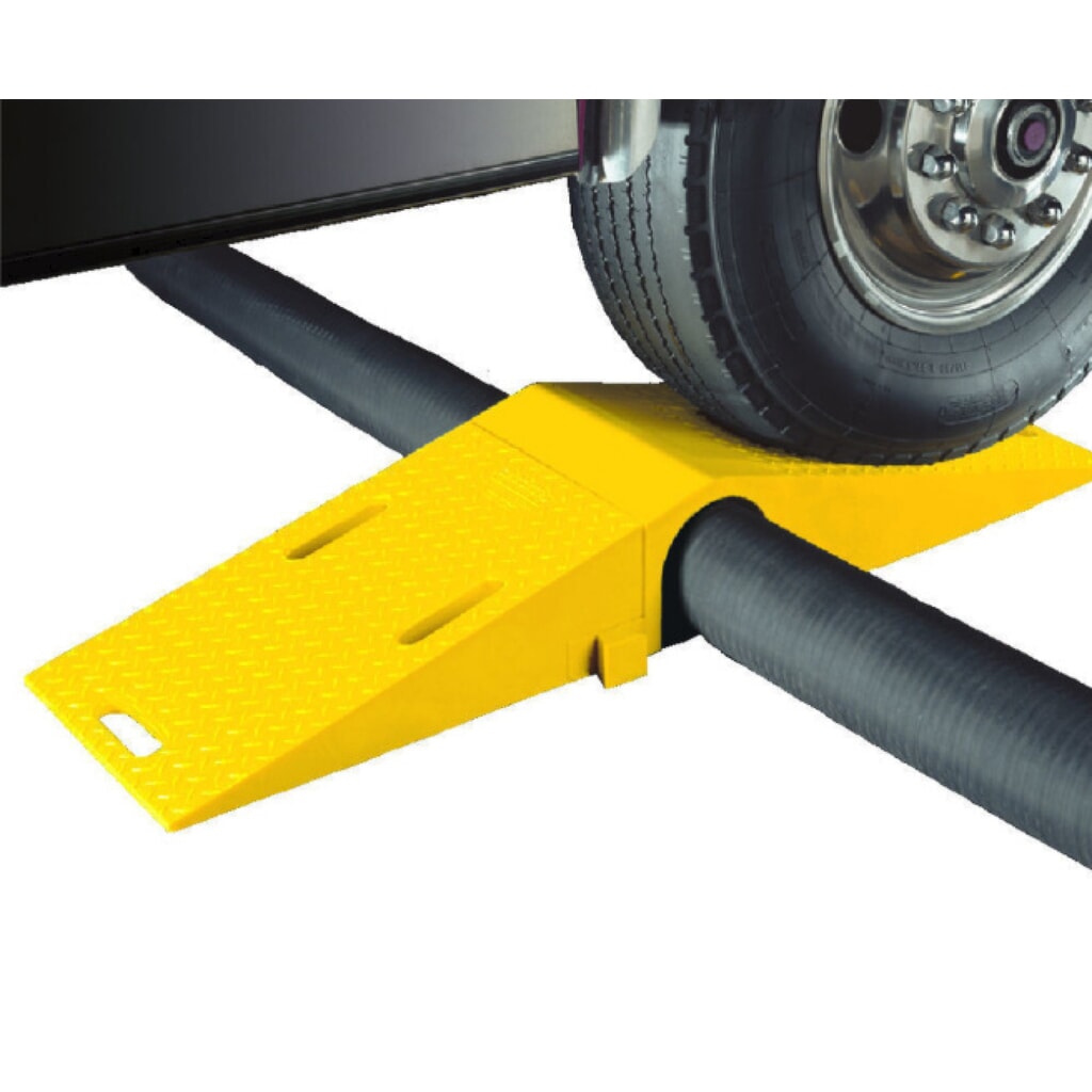 Kabelbrugsysteem Justrite® Diamondback®, geel Product afbeelding: Kabelbrugsysteem Justrite® Diamondback®, geel