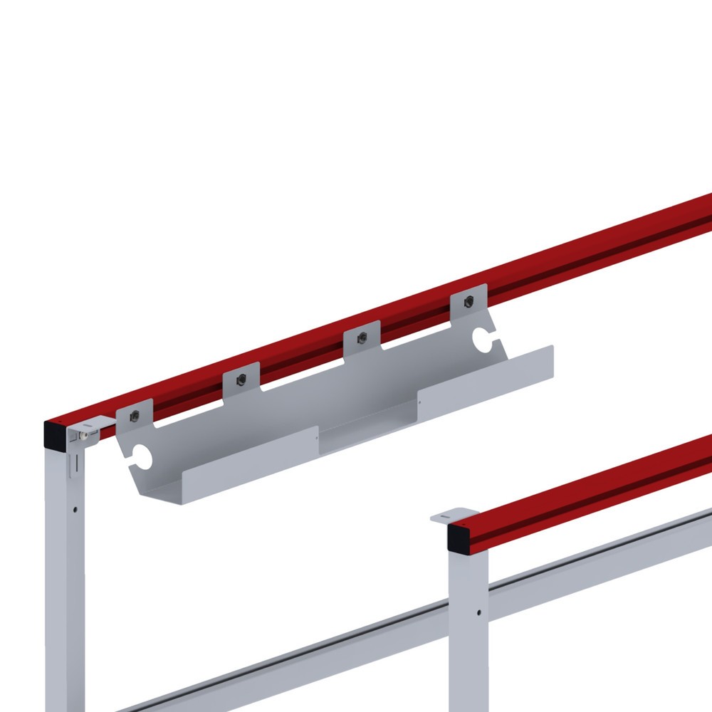 Product afbeelding: Kabelgoot voor complete paktafel BASIC, hxbxd 116 x 800 x 125 mm