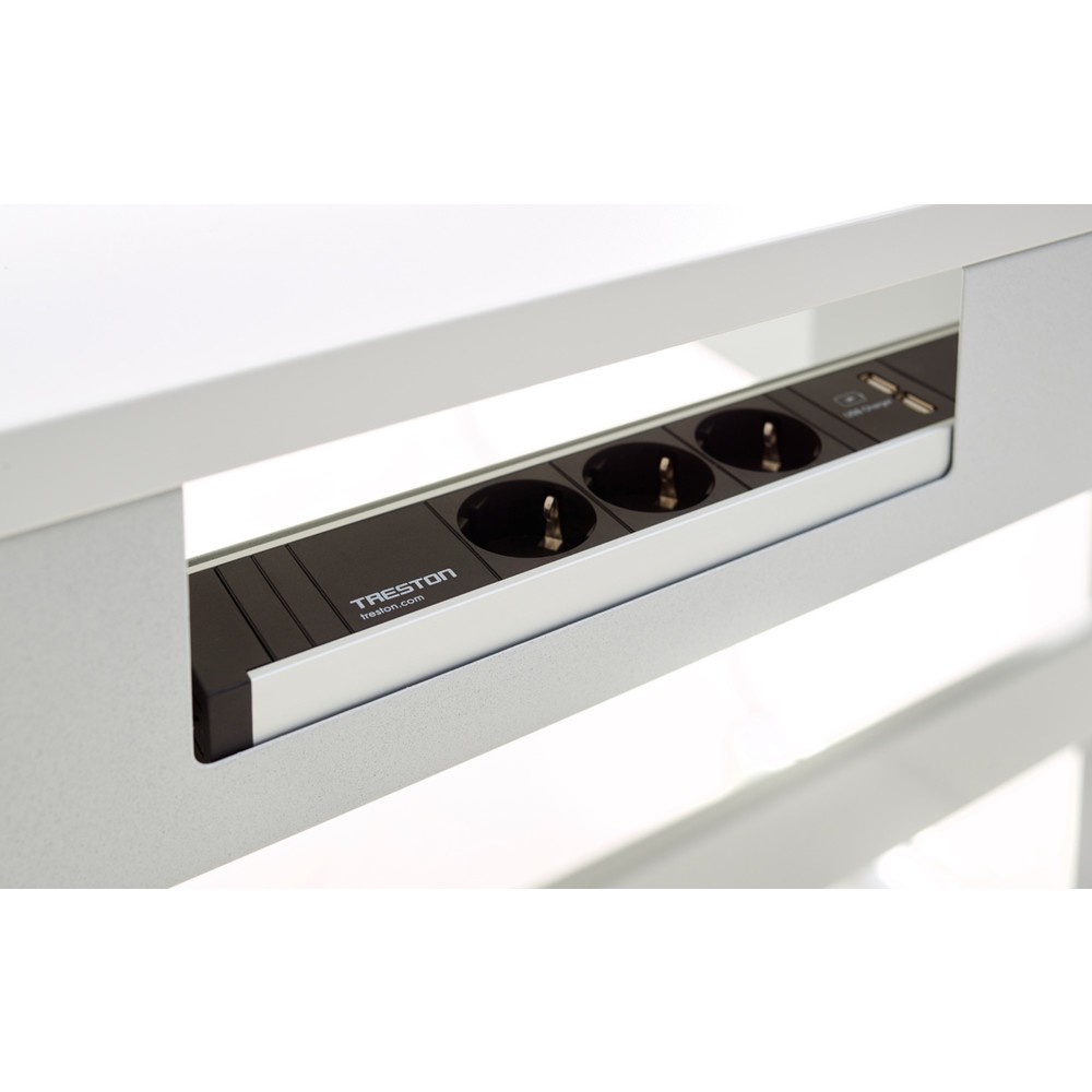 Productafbeelding nr. 2: Kabelgoot voor TRESTON TED werktafel, hxbxd 100 x 800 x 62 mm